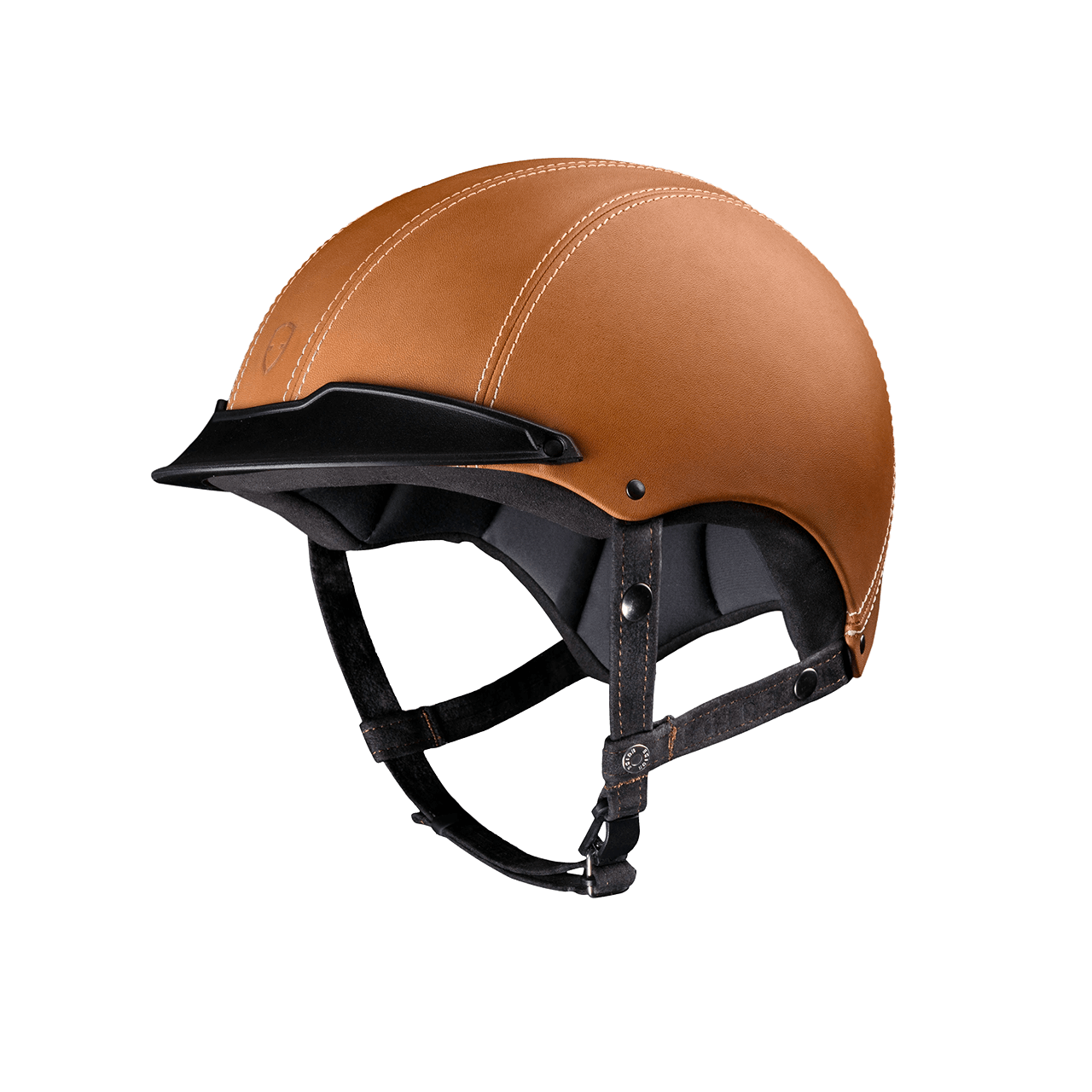casque velo cuir